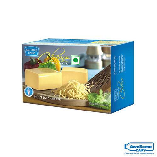 MOTHER DAIRY CHEESE BLOCK 200g